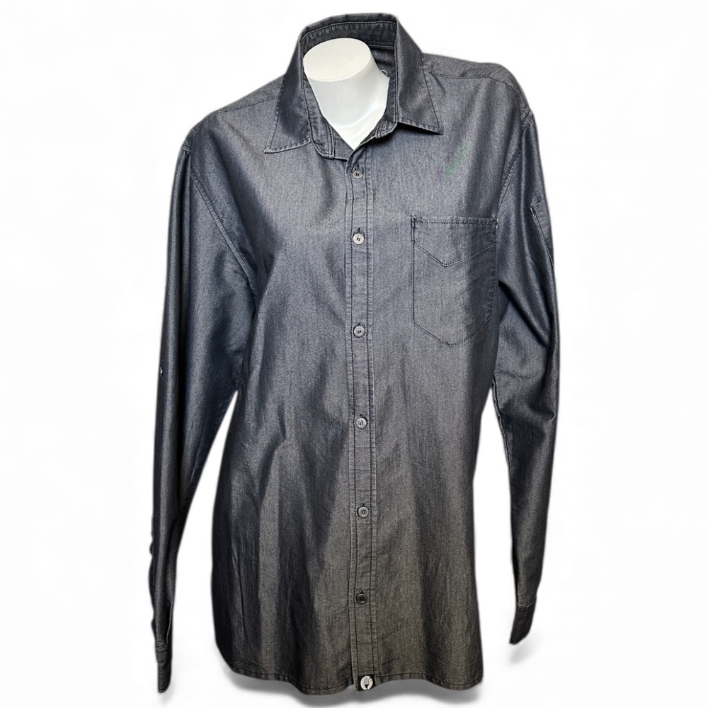 NWOT CHEF WORKS Urban Coll. Cotton/Poly LongSleeved Chef's Jacket/Shirt L Unisex